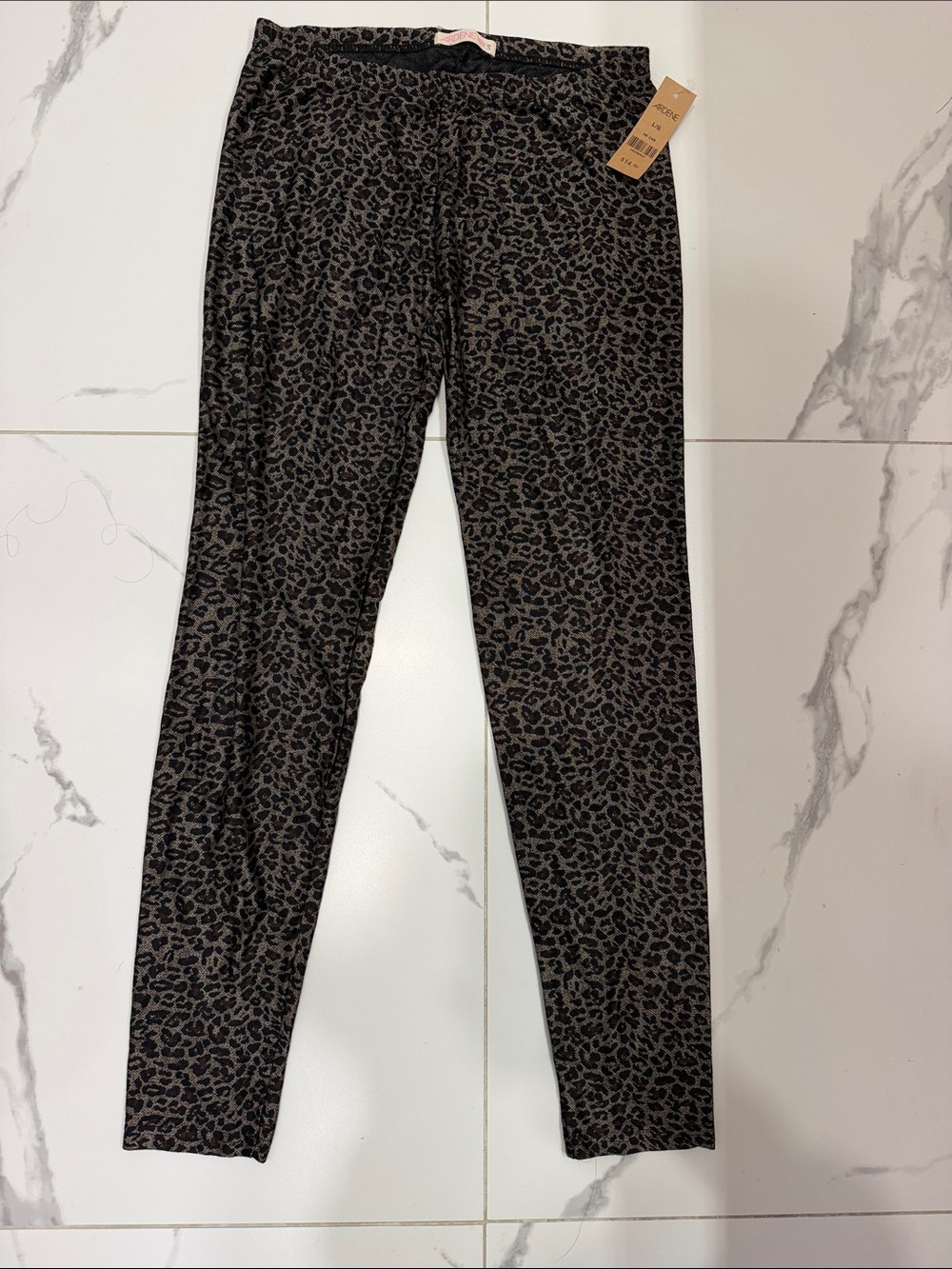 Women's Black Leopard Print super soft leggings